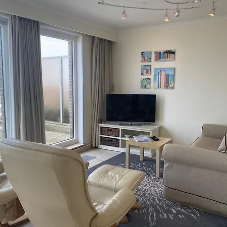 公寓 Penthouse In Koksijde With Stunning Sea View, Cleaning Included *